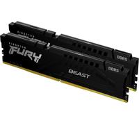 Kingston Fury Beast 64Gb 6000Mt/S Ddr5 Cl36 Dimm (Kit Of 2) Black Noir Taille unique Unisex