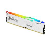 Mise à niveau de la RAM - KINGSTON - Kit quadricanal DDR5 128 Go 5200 MHz - Blanc - RGB