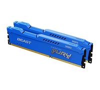 Kingston FURY Beast Bleu 8GB (2x4GB) 1866MHz DDR3 CL10 Mémoire Kit pour PC Kit de 2 KF318C10BK2/8