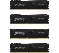 Kingston FURY Beast - DDR4 - Kit - 64 Go : 4 x 16 Go - DIMM 288 broches - 3200 MHz / PC4-25600 - sans tampon