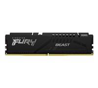 Kingston FURY Beast - DDR5 - kit - 128 Go: 4 x 32 Go - DIMM 288 broches - 5600 MT/s / PC5-44800 - CL40 - 1.25 V - mémoire sans tampon - on-die ECC - noir G