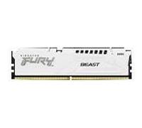Kingston FURY Beast - DDR5 - kit - 32 Go: 2 x 16 Go - DIMM 288 broches - 5600 MT/s / PC5-44800 - CL36 - 1.25 V - mémoire sans tampon - on-die ECC - blanc Blanc G