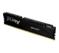 Kingston FURY Beast - DDR5 - module - 16 Go - DIMM 288 broches - 5600 MT/s / PC5-44800 - CL36 - 1.25 V - mémoire sans tampon - on-die ECC - noir Noir G
