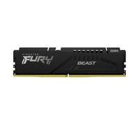 Kingston FURY Beast - DDR5 - module - 16 Go - DIMM 288 broches - 6000 MT/s / PC5-48000 - CL36 - 1.35 V - mémoire sans tampon - on-die ECC - noir