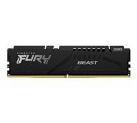 FURY Beast - DDR5 - module - 16 Go - DIMM 288 broches - 6400 MHz / PC5-51200 - CL32 - 1.4 V - mémoire sans tampon - on-die ECC - noir
