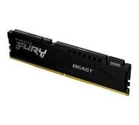 Kingston FURY Beast - DDR5 - module - 32 Go - DIMM 288 broches - 2800 MHz / PC5-44800 - CL40 - 1.25 V - mémoire sans tampon - on-die ECC - noir
