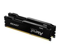 Kingston FURY Beast Noir 8GB (2x4GB) 1600MHz DDR3 CL10 Mémoire Kit pour PC Kit de 2 KF316C10BBK2/8