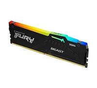 Kingston Technology FURY 64 Go 6000 MT/s DDR5 CL40 DIMM (Kits de 4) Beast RGB XMP