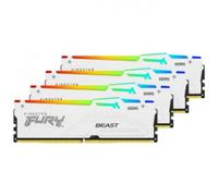 Kingston FURY Beast RGB - 128 Go - 4 x 32 Go - DDR5 - 5600 MHz - DIMM 288 broches