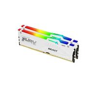 Kingston FURY Beast RGB 32 Go (Kit de 2 x 16 Go) DDR5 6000 Mhz CL30 blanc