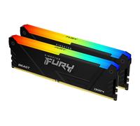 Kingston FURY Beast RGB 32GB 3200MT/s DDR4 CL16 DIMM (Kit of 2) Computer Memory
