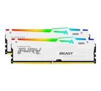 Kingston Fury Beast RGB kit 64GB (2x32) DDR5-6000 CL30-36-36 blanc