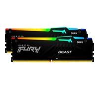 Kingston FURY Beast RGB 64 Go DDR5-6400 (2x 32 Go) mémoire vive