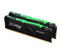 Kingston Technology FURY Beast RGB module de mémoire 64 Go 2 x 32 Go DDR4 3600 MHz