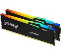 Kingston Technology FURY Beast 16GB 6000MT/s DDR5 CL30 DIMM (Kits de 2) RGB XMP