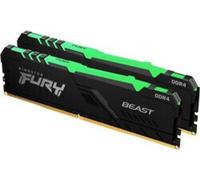 Kingston FURY Beast RGB - DDR5 - Kit - 32 Go : 2 x 16 Go