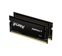 Kingston FURY Impact 16 (2 x 8 GB) 3200MHz DDR4 CL20 Laptop Memory Kit of 2 KF43