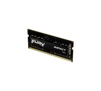 Kingston FURY Impact 8GB DDR4 3200MT/s SODIMM CL20 1.2V (KF432S20IB/8) Mémoire Unbuffered 260-pin pour PC portable