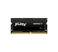 Kingston Fury Impact Ddr4 8GB/16GB 3200mhz Sodimm Mémoire RAM Pour Ordinateur Portable Portable Mini PC Ordinateur De Jeu 16GB,8GBPolychlorures de vinyle