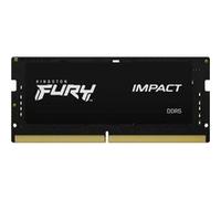 Kingston FURY Impact - DDR5 - module - 32 Go - SO DIMM 262 broches - 4800 MHz / PC5-38400 - CL38 - 1.1 V - mémoire sans tampon - on-die ECC - pour Intel Next Unit of Computing 13 Extreme Kit - NUC13RN