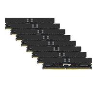 Kingston FURY Renegade Pro - DDR5 - kit - 128 Go - DIMM 288 broches - 6400 MHz / PC5-51200 - CL32 - 1.4 V - mémoire enregistré - on-die ECC - noir