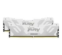 Kingston Technology FURY DIMM DDR5 CL32 32 Go 6400 MT/s (kit de 2) Renegade Blanc XMP