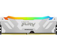 KINGSTON FURY Renegade 16GB DDR5 6400MT/s DDR5 CL32 RGB White XMP DIMM (KF564C32RWA-16)