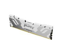Kingston FURY Renegade DDR5 Argent/Blanc XMP 16Go 7600MT/s CL38 DIMM Mémoire pour PC de Gamer Module Simple - KF576C38RW-16