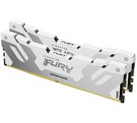 Kingston Technology FURY DIMM DDR5 CL32 32Go 6000 MT/s (kit de 2) Renegade Blanc XMP