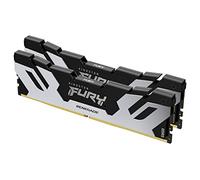 Kingston FURY Renegade DDR5 Argent/Noir XMP 64Go (2x32Go) 6400MT/s CL32 DIMM Mémoire pour PC de Gamer Kit de 2 - KF564C32RSK2-64