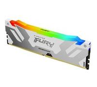 Kingston Technology FURY 32Go 7200MT/s DDR5 CL38 DIMM (Kit de 2) Renegade RGB Blanc XMP