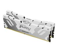 Kingston Fury Renegade - Kit mémoire 48GB (2x24) DDR5-8000 CL38-48-48 blanc/argent