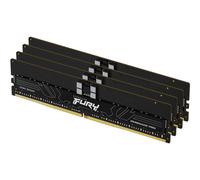 Kingston Fury Renegade Pro Expo 128GB 5600MT/s DDR5 ECC Reg CL28 DIMM (Kit de 4) Mémoire Registered DIMM ECC en overclocking - KF556R28RBE2K4-128