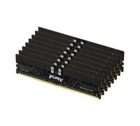 Kingston FURY Renegade Pro - DDR5 - kit - 128 Go: 8 x 16 Go - DIMM 288 broches - 6800 MHz / PC5-54400 - CL34 - 1.4 V - mémoire enregistré - on-die ECC - noir