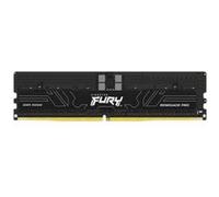 Kingston FURY Renegade Pro - DDR5 - module - 16 Go - DIMM 288 broches - 6000 MHz / PC5-48000 - CL32 - 1.35 V - mémoire enregistré - on-die ECC - noir