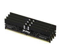 Kingston FURY Renegade Pro EXPO 64GB 5600MT/s DDR5 ECC Reg CL28 DIMM (Kit de 4) Mémoire Registered DIMM ECC en overclocking - KF556R28RBEK4-64