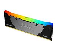 Kingston FURY Renegade RGB - DDR4 - module - 16 Go - DIMM 288 broches - 3600 MHz / PC4-28800 - CL16 - 1.35 V - mémoire sans tampon - non ECC - noir