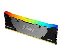 Kingston FURY Renegade RGB - DDR4 - module - 16 Go - DIMM 288 broches - 3600 MHz / PC4-28800 - CL16 - 1.35 V - mémoire sans tampon - non ECC - noir