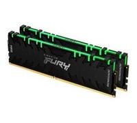 Kingston FURY Renegade RGB - DDR4 - kit - 16 Go: 2 x 8 Go - DIMM 288 broches - 3000 MHz / PC4-24000 - CL15 - 1.35 V - mémoire sans tampon - non ECC - noir G