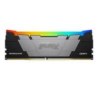 Kingston FURY Renegade RGB - DDR4 - kit - 32 Go: 2 x 16 Go - DIMM 288 broches - 3200 MHz / PC4-25600 - CL16 - 1.35 V - mémoire sans tampon - non ECC - noir