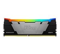 Kingston FURY Renegade RGB - DDR4 - module - 32 Go: 1 x 32 Go - DIMM 288 broches - 3600 MHz / PC4-28800 - CL18 - 1.2 V - mémoire sans tampon - non ECC - noir