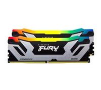 Kingston FURY Renegade RGB - DDR5 - kit - 48 Go: 2 x 24 Go - DIMM 288 broches - 8800 MT/s / PC5-70400 - CL42 - 1.4 V - mémoire non tamponnée chronométrée - on-die ECC - noir, argent G