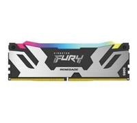Kingston FURY Renegade RGB - DDR5 - module - 16 Go - DIMM 288 broches - 6400 MT/s / PC5-51200 - CL32 - 1.1 V - mémoire sans tampon - on-die ECC G