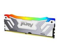 Kingston Mémoire DDR5 FURY Renegade RGB 24 Go 4200 MHz CL40 DIMM 288 broches sans tampon Blanc