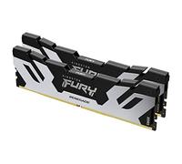 Kingston FURY Renegade Silver - DDR5 - kit - 32 Go: 2 x 16 Go - DIMM 288 broches - 6000 MT/s / PC5-48000 - CL32 - 1.35 V - mémoire sans tampon - on-die ECC