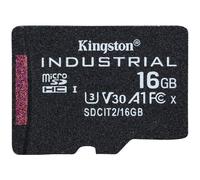 Kingston Industrial - Carte mémoire flash - 16 Go - A1 / Video Class V30 / UHS-I U3 / Class10 - microSDHC UHS-I