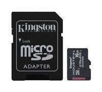 Kingston Carte microSDHC Industrial UHS-I Classe 10 16 Go