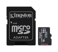 Kingston Industrial microSD - 64Go microSDXC Industrial C10 A1 pSLC carte + adaptateur SD - SDCIT2/64GB