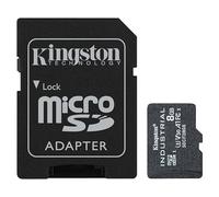 Kingston Industrial microSD - 8Go microSDHC Industrial C10 A1 pSLC carte + adaptateur SD - SDCIT2/8GB