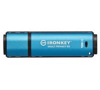 Kingston IronKey 128GB Vault Privacy 50 AES-256 crypté, FIPS 197, 128 Go, USB type A, 3.2 Ge